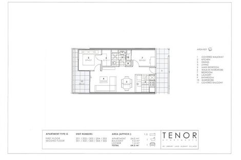 Photo of property in Tenor Apartments, 205/40 Library Lane, Albany, Auckland, 0632