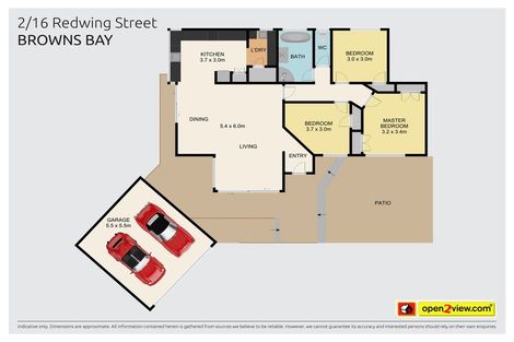 Photo of property in 2/16 Redwing Street, Browns Bay, Auckland, 0630