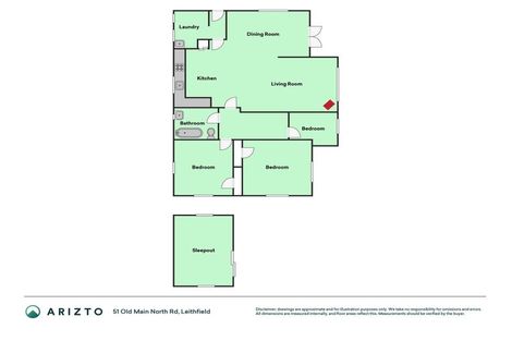 Photo of property in 51 Old Main Road North, Leithfield, 7481