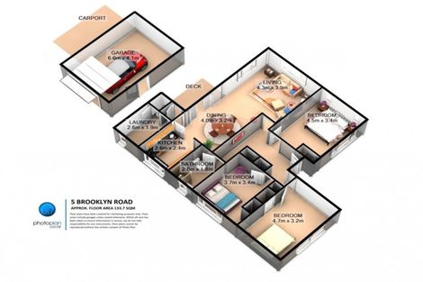 Photo of property in 5 Brooklyn Road, Claudelands, Hamilton, 3214