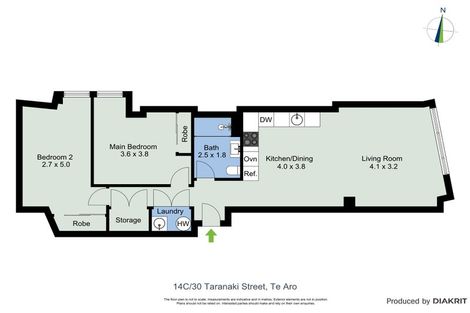 Photo of property in Elevate, 14/30c Taranaki Street, Te Aro, Wellington, 6011