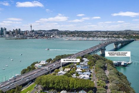 Photo of property in 16 Princes Street, Northcote Point, Auckland, 0627