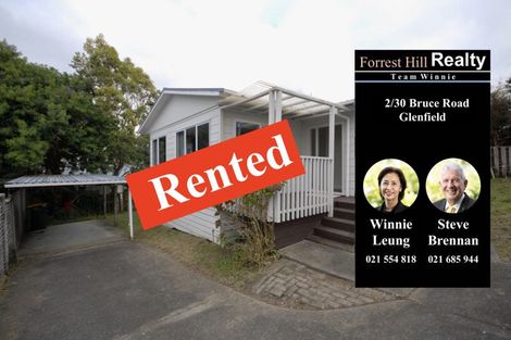 Photo of property in 2/30 Bruce Road, Glenfield, Auckland, 0629