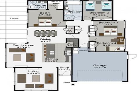 Photo of property in 42 Harbour Crest Drive, Waiuku, 2123