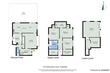 Photo of property in 174 Moxham Avenue, Hataitai, Wellington, 6021