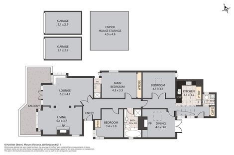 Photo of property in 6 Hawker Street, Mount Victoria, Wellington, 6011