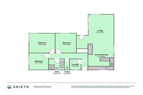 Photo of property in 1 Monowai Crescent, North New Brighton, Christchurch, 8083