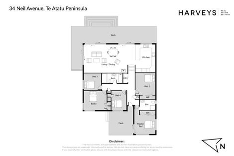 Photo of property in 34 Neil Avenue, Te Atatu Peninsula, Auckland, 0610