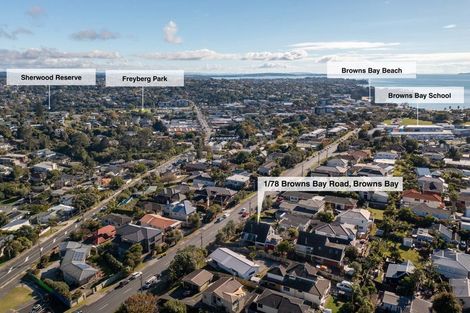 Photo of property in 1/78 Browns Bay Road, Rothesay Bay, Auckland, 0630