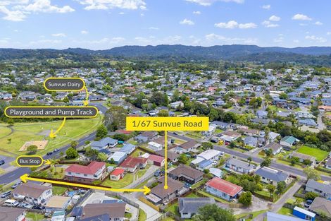 Photo of property in 1/67 Sunvue Road, Glen Eden, Auckland, 0602