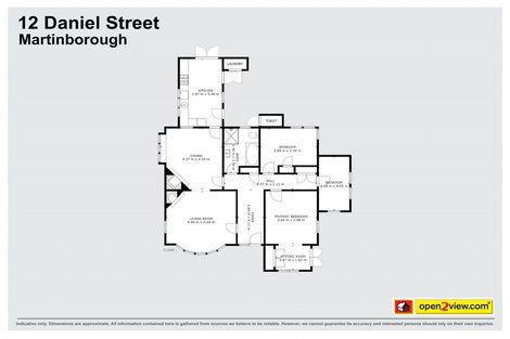 Photo of property in 12 Daniel Street, Martinborough, 5711