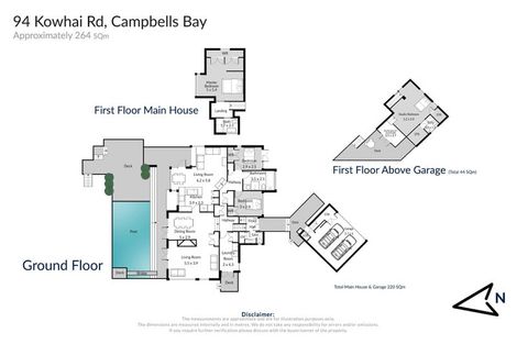 Photo of property in 94 Kowhai Road, Campbells Bay, Auckland, 0630