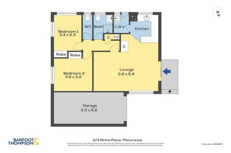 Photo of property in 2/3 Ririno Place, Manurewa, Auckland, 2102