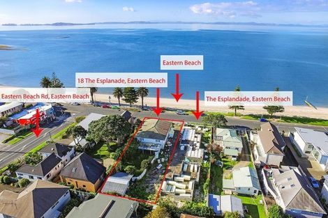 Photo of property in 18 The Esplanade, Eastern Beach, Auckland, 2012