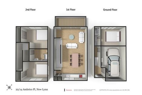 Photo of property in Lakeview Terrace, 22/14 Ambrico Place, New Lynn, Auckland, 0600