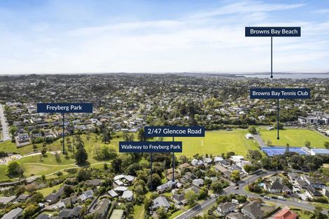 Photo of property in 2/47 Glencoe Road, Browns Bay, Auckland, 0630