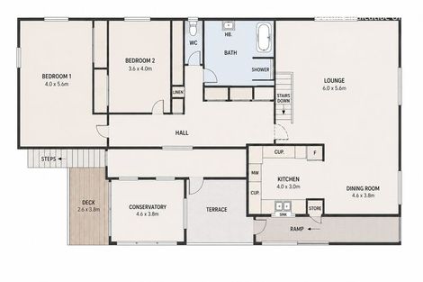 Photo of property in 206a Rolleston Street, Thames, 3500