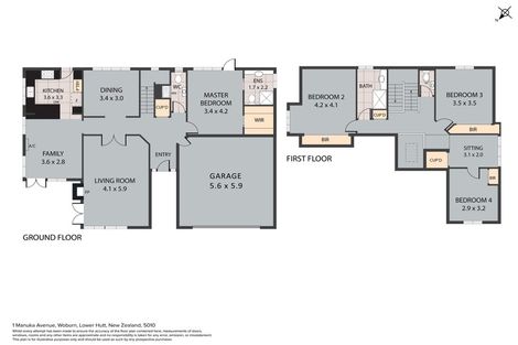 Photo of property in 1 Manuka Avenue, Woburn, Lower Hutt, 5010