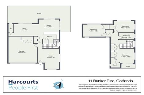 Photo of property in 11 Bunker Rise, Golflands, Auckland, 2013