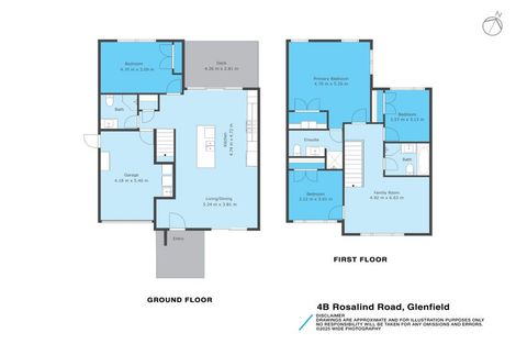 Photo of property in 4b Rosalind Road, Glenfield, Auckland, 0629