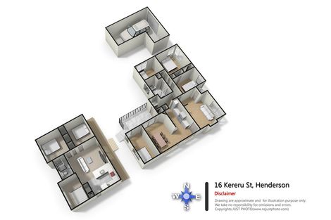 Photo of property in 16 Kereru Street, Henderson, Auckland, 0612