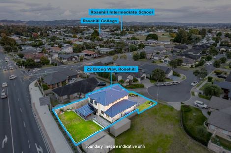 Photo of property in 22 Erceg Way, Rosehill, Papakura, 2113
