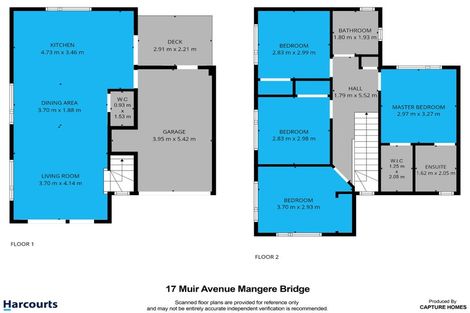 Photo of property in 17 Muir Avenue, Mangere Bridge, Auckland, 2022