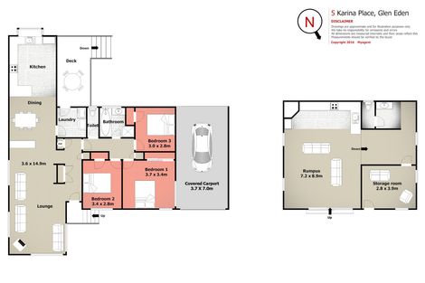 Photo of property in 5 Karina Place, Glen Eden, Auckland, 0602