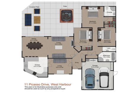 Photo of property in 11 Picasso Drive, West Harbour, Auckland, 0618