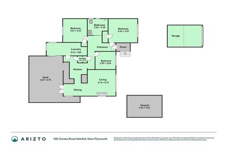 Photo of property in 105 Omata Road, Marfell, New Plymouth, 4310