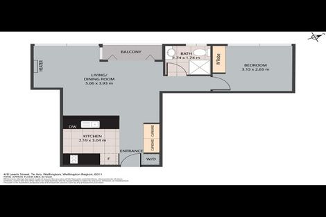 Photo of property in Hannahs Corner, 4/8 Leeds Street, Te Aro, Wellington, 6011