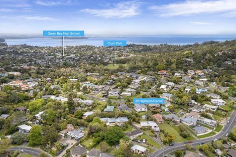 Photo of property in 29 Highland Avenue, Titirangi, Auckland, 0604