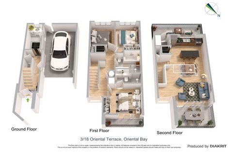 Photo of property in 1/18 Oriental Terrace, Oriental Bay, Wellington, 6011