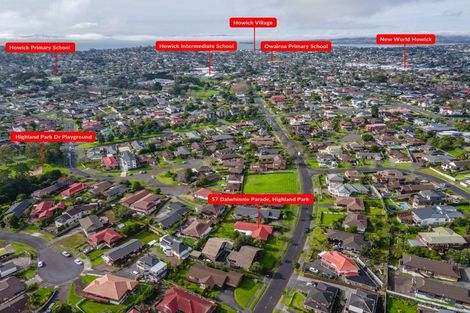 Photo of property in 57 Dalwhinnie Parade, Highland Park, Auckland, 2010