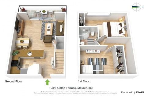 Photo of property in 28/8 Girton Terrace, Mount Cook, Wellington, 6021