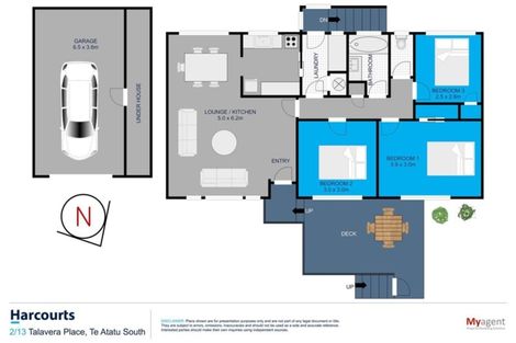 Photo of property in 2/13 Talavera Place, Te Atatu South, Auckland, 0602