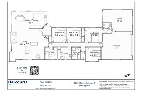 Photo of property in 238 State Highway 3, Marybank, Whanganui, 4572