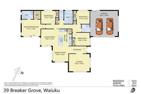 Photo of property in 39 Breaker Grove, Waiuku, 2123