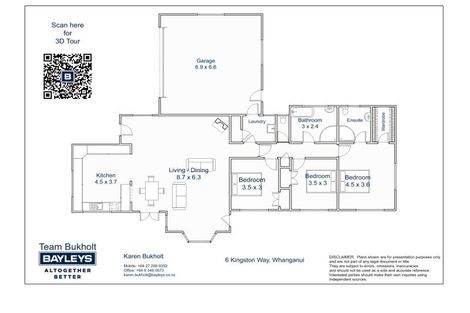 Photo of property in 6 Kingston Way, Otamatea, Whanganui, 4500