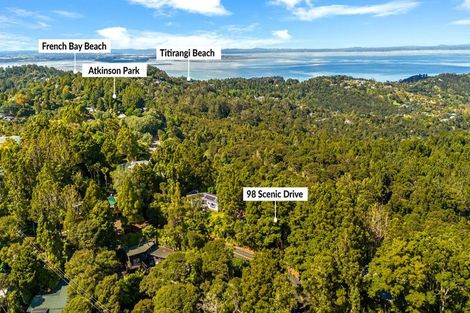 Photo of property in 98 Scenic Drive, Titirangi, Auckland, 0604