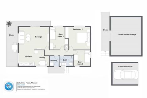 Photo of property in 25 Katrina Place, Massey, Auckland, 0614