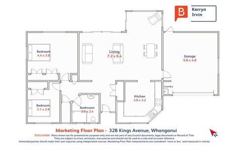 Photo of property in 32b Kings Avenue, Gonville, Whanganui, 4501