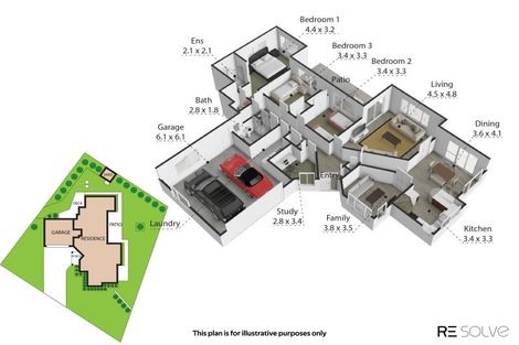 Photo of property in 4 Adam Lile Drive, Highlands Park, New Plymouth, 4312