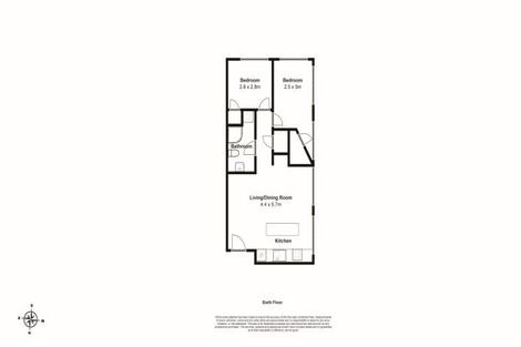 Photo of property in 6c/123 Molesworth Street, Thorndon, Wellington, 6011