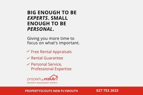 Photo of property in 33b Carrington Street, New Plymouth, 4310