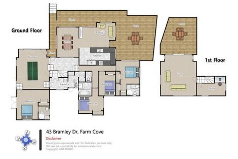 Photo of property in 43 Bramley Drive, Farm Cove, Auckland, 2012