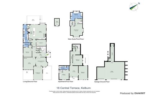 Photo of property in 18 Central Terrace, Kelburn, Wellington, 6012