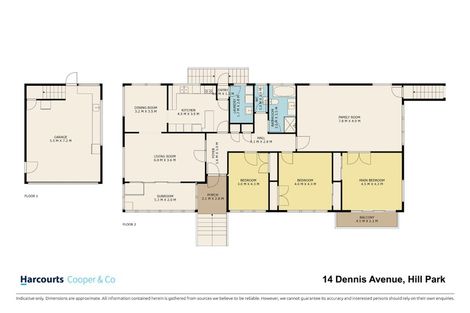 Photo of property in 14 Dennis Avenue, Hillpark, Auckland, 2102