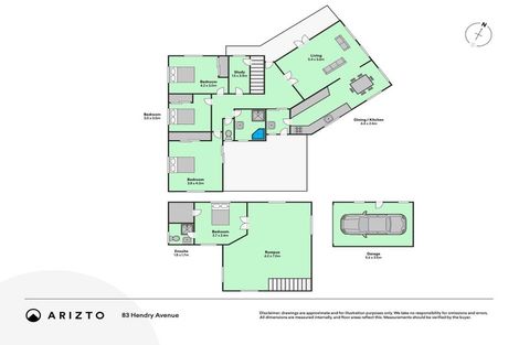 Photo of property in 83 Hendry Avenue, Hillsborough, Auckland, 1042