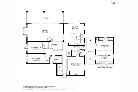 Photo of property in 1 Grey Street, Martinborough, 5711